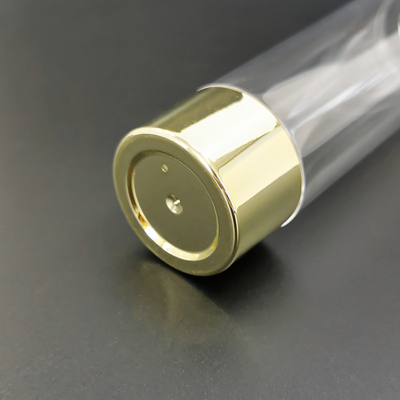 luxus kozmetika átlátszó ABS műanyag airless lotion szérum krém permetező pumpás csavaros flakon (8)